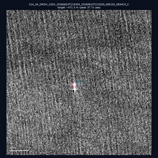 SAR chip 21.34, 119.48