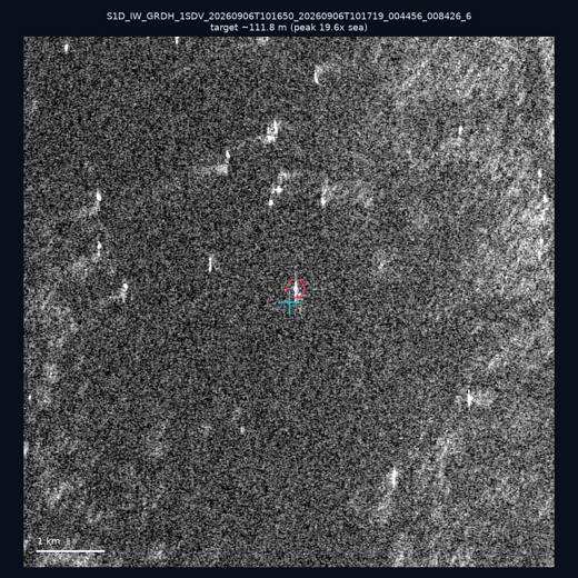 SAR chip 23.32, 118.27