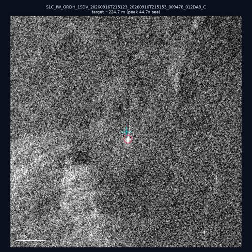 SAR chip 24.86, 122.07