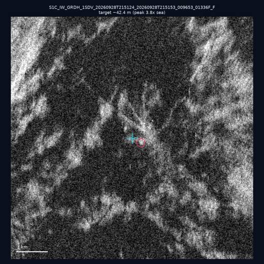 SAR chip 25.27, 122.01